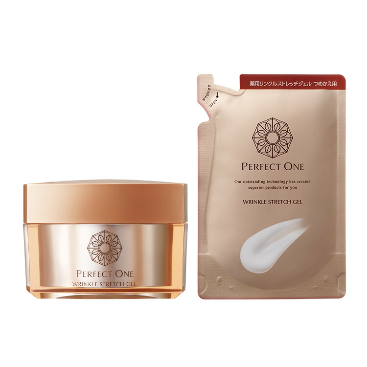 パーフェクトワン 薬用リンクルストレッチジェル 詰め替え用 2個セット