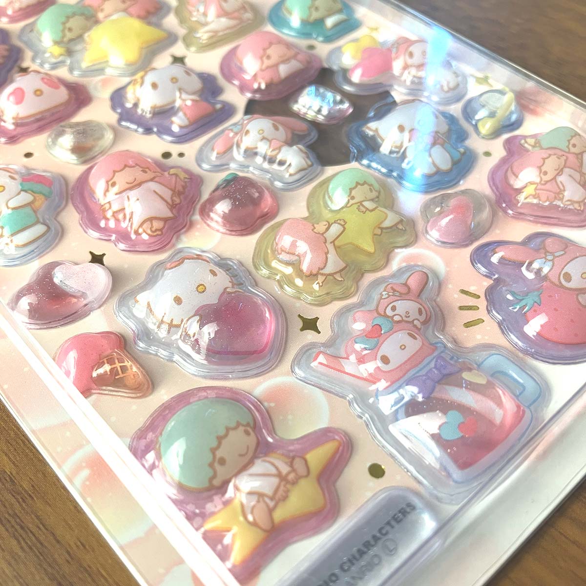 楽天市場】サンリオキャラクターズ うるちゅるポップシール [ ぷっくり