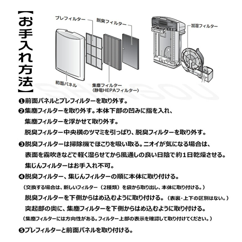 楽天市場】【☆全店舗ポイント5倍】 ダイキン 空気清浄機フィルター