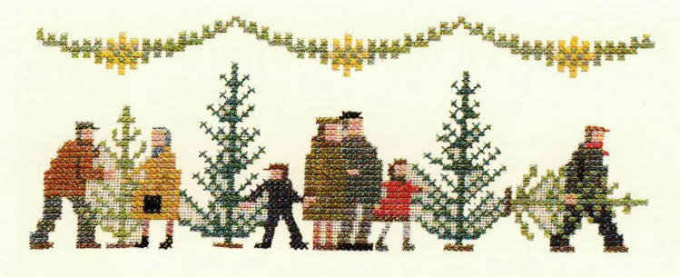 希少 フレメ刺繍 クリスマスクロスステッチ図案集 全79ページ 断捨離