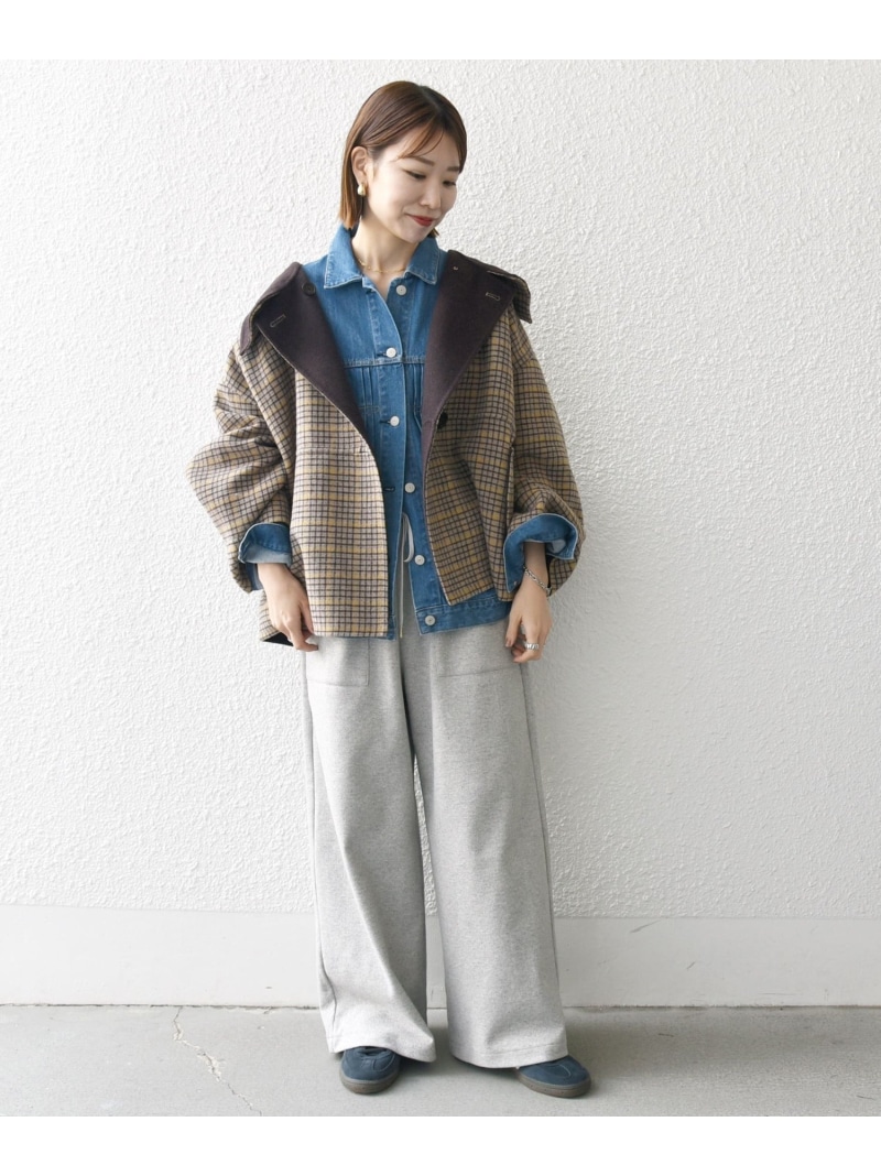 楽天市場】【WEB限定】SHIPS any: リバー スタンドカラー ポンチョ