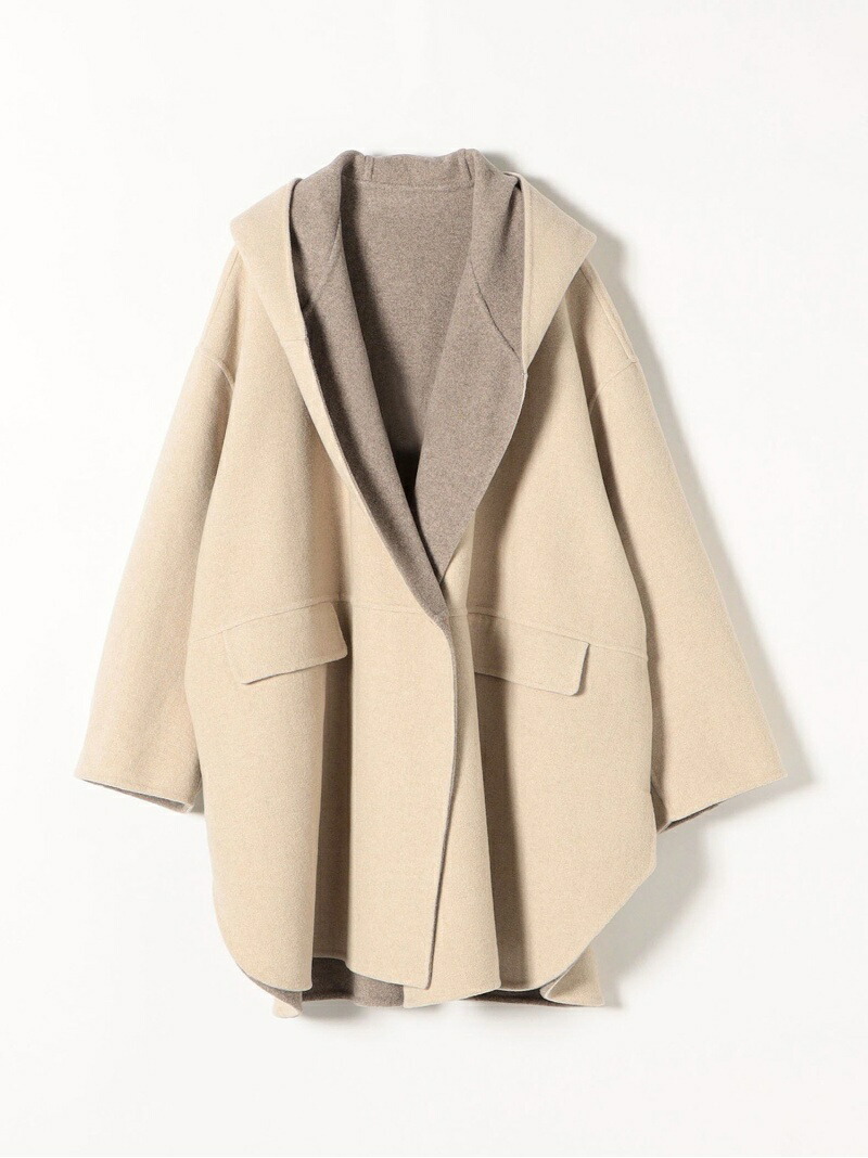 楽天市場】SHIPS any: リバー フーデット ミディ コート SHIPS any