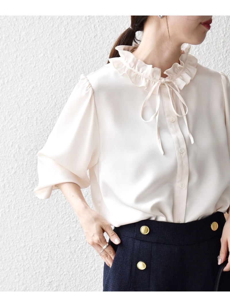 楽天市場】《一部追加予約》SHIPS any:＜洗濯機可能＞サテン フリル