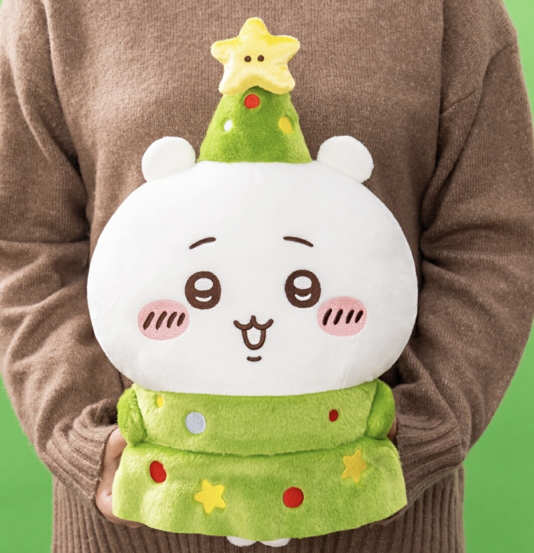 楽天市場】【ちいかわ】クリスマスBIGぬいぐるみ ハチワレ くり
