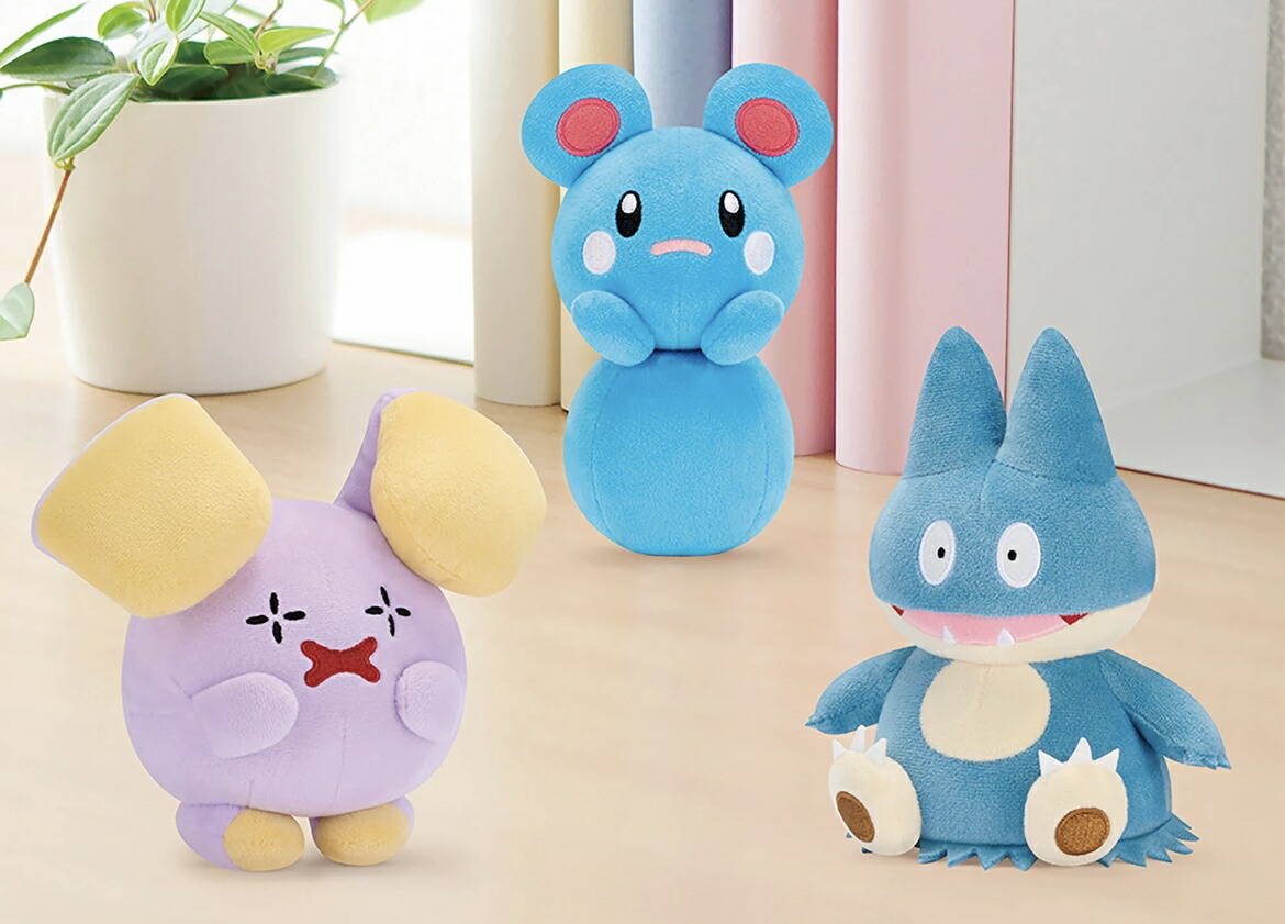 楽天市場】ポケットモンスター ぬいぐるみ～ゴニョニョ・ルリリ