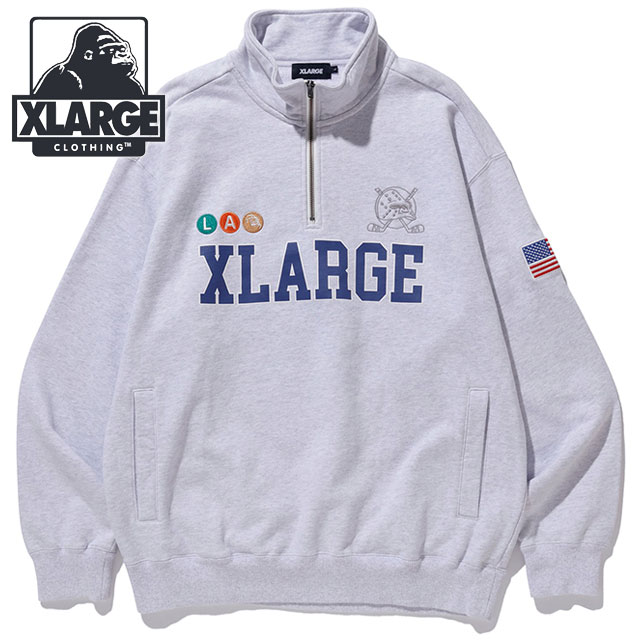 楽天市場】エクストララージ XLARGE メンズ ホッケー ハーフジップ