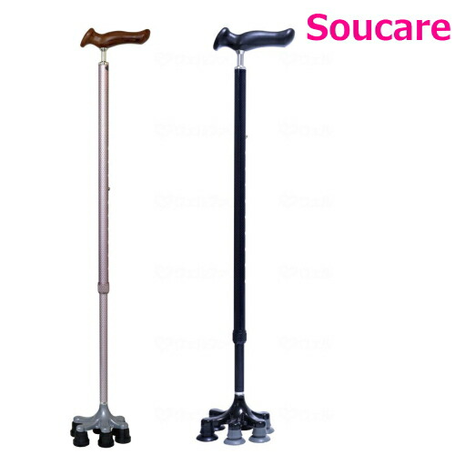 楽天市場】アシストスーパー多点杖 ケアリング 非課税 : 介護食専門店