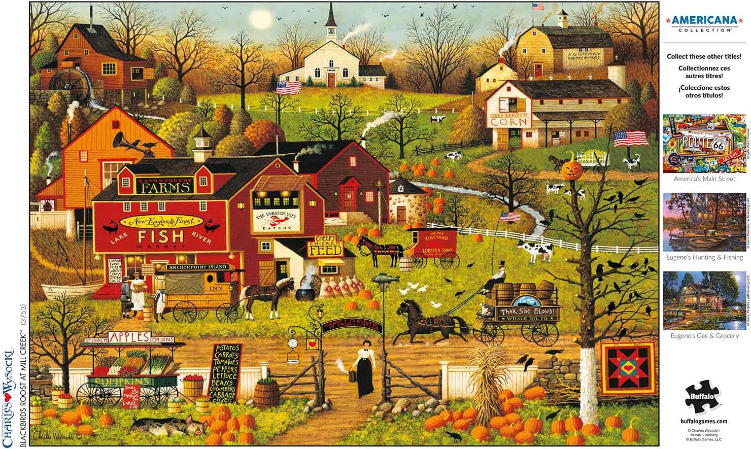 未開封 チャールズ・ワイソッキー ジグソーパズル 2040ピース 【公式通販】