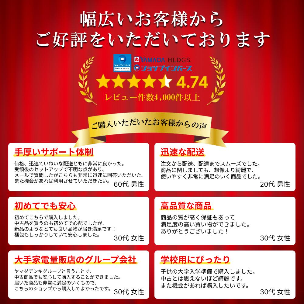 楽天市場】中古 店長おまかせ Core i3 第8世代 メモリ8GB SSD240GB 15