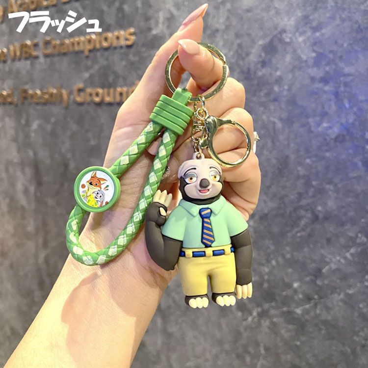 楽天市場】【選べる4種類】ズートピアキーホルダー ラバーストラップ