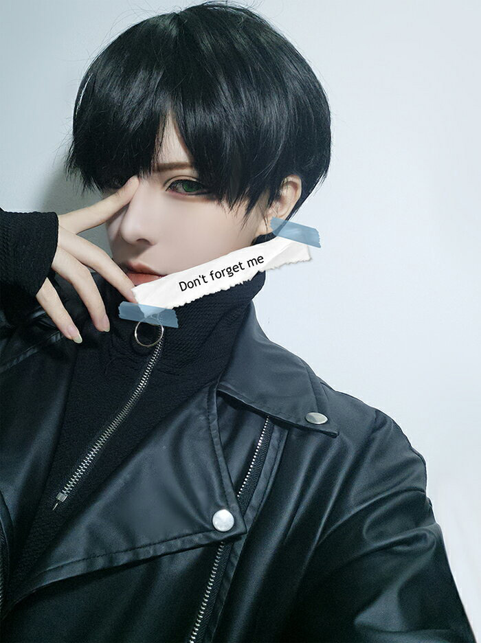 楽天市場】即納 ウィッグ メンズ 黒 レデイース ミディショート