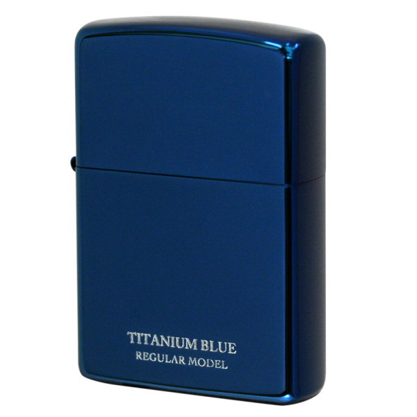 楽天市場】peace zippo ブルーチタンの通販