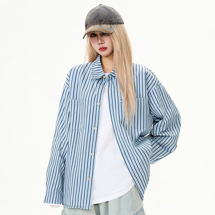 楽天市場】Decorative 柄シャツ ストライプ ストライプ柄 縞柄