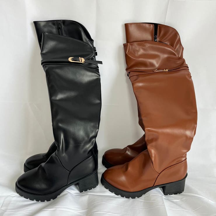 楽天市場】shoppinggo ロングブーツ 裏起毛 ニーハイブーツ レディース