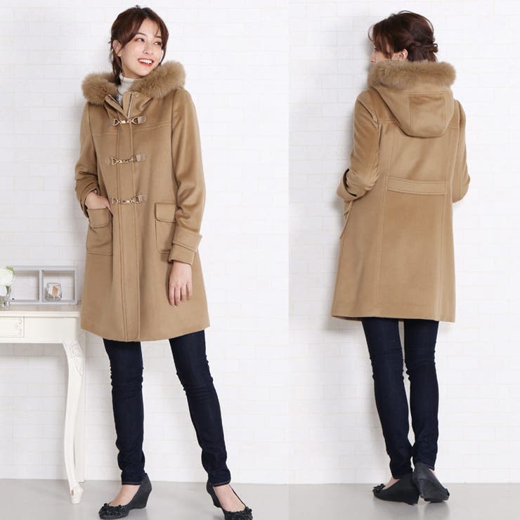 楽天市場】sankyo shokai ダッフル コート レディース カシミヤ