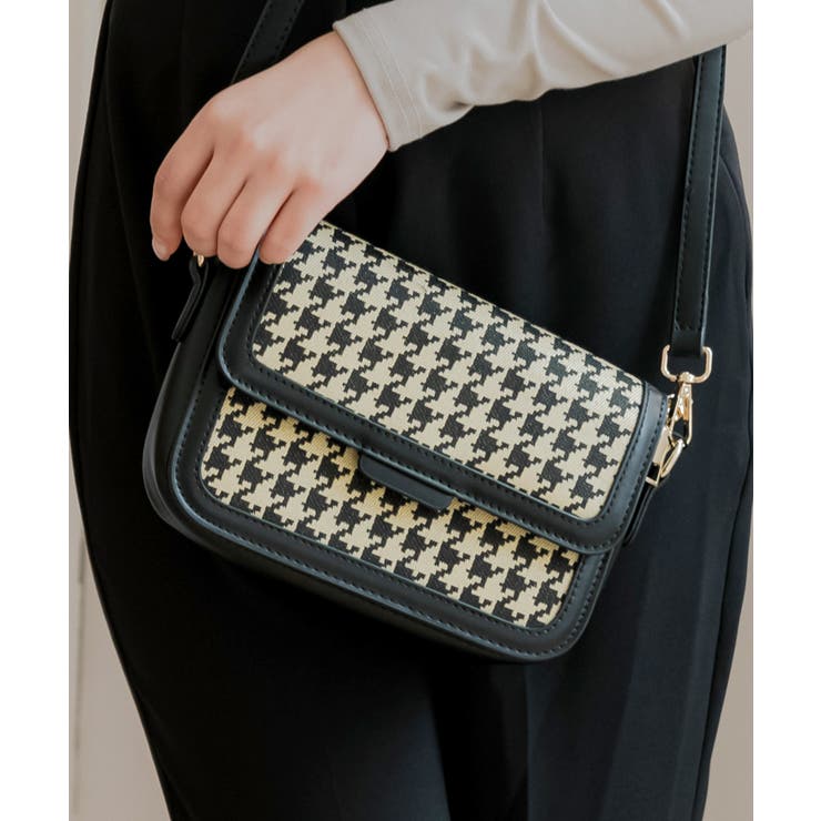 楽天市場】JULIA BOUTIQUE 千鳥柄ショルダーバッグ [24639 チェック柄