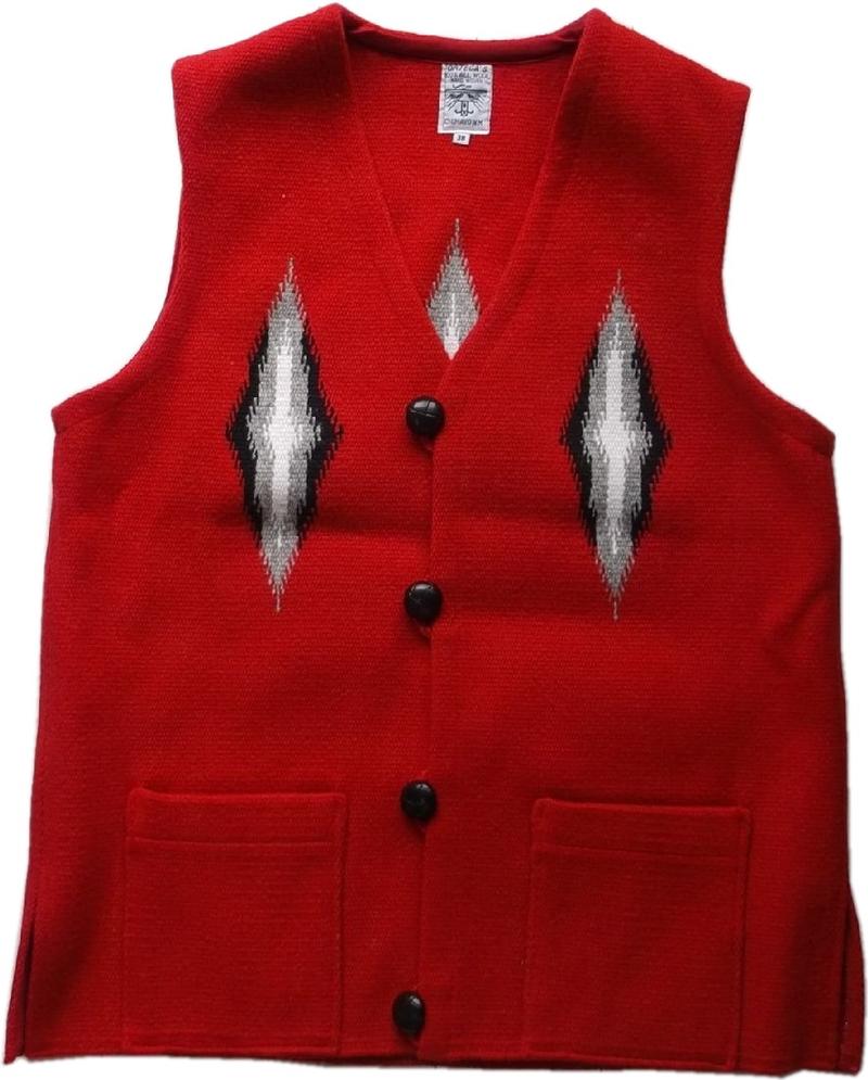 楽天市場】オルテガ チマヨベスト 赤 レッド ≪38≫ メンズ ORTEGA'S