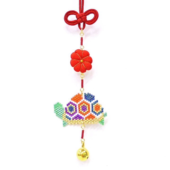 楽天市場】京・西陣柄つるし飾り 万年亀 PB-103 | ホビックスキット