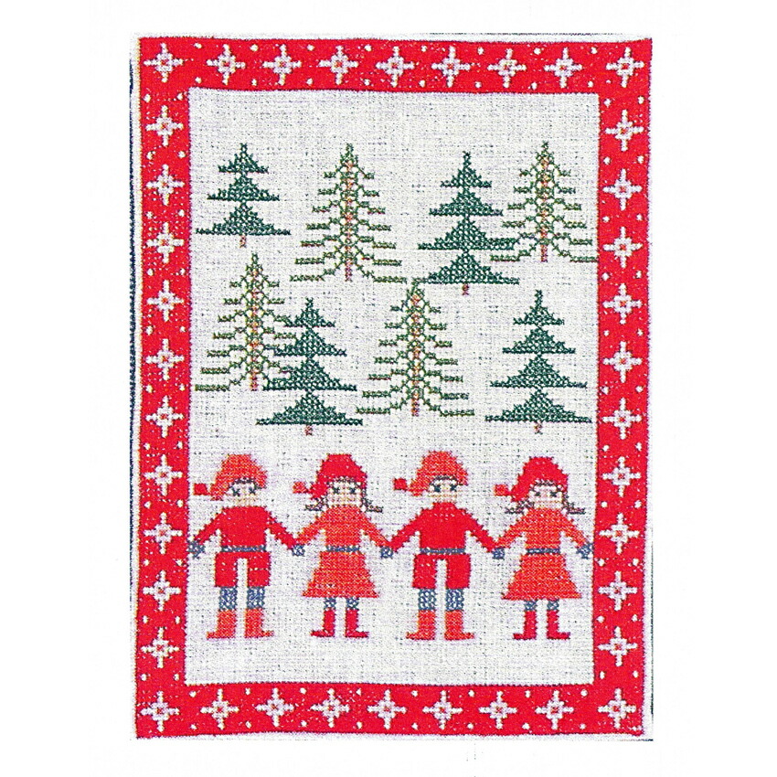 楽天市場】輸入刺繍 Haandarbejdets Fremme 30-5182 Nisseboern エルフ