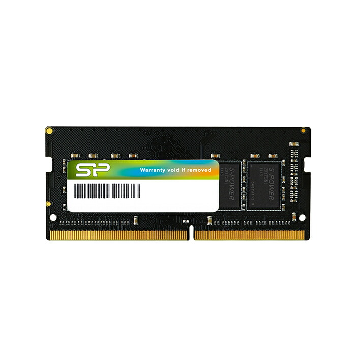 楽天市場】シリコンパワー DDR4 ノートDDR4-3200(PC4-25600) 32GB×1枚