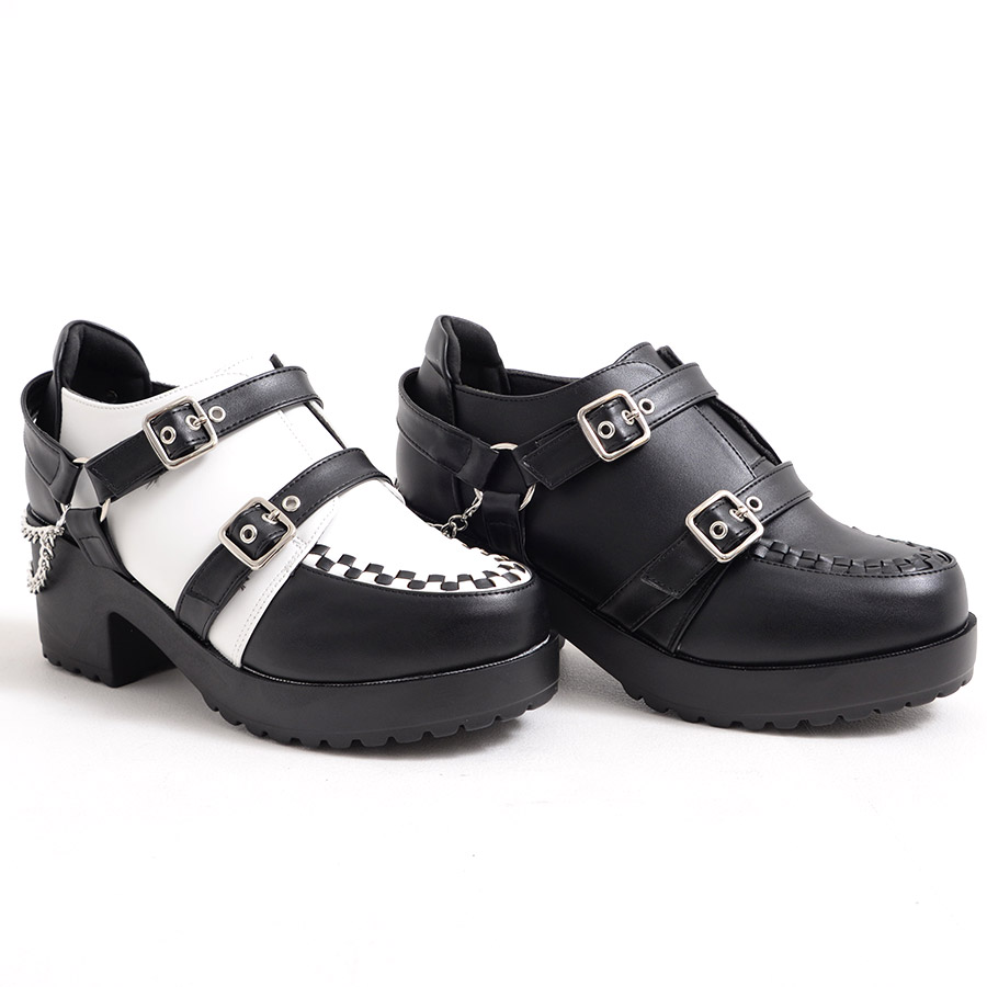 V系 モード系 メンズ ブーツ MUYA CIAGA ブラックドレスシューズ 楽天