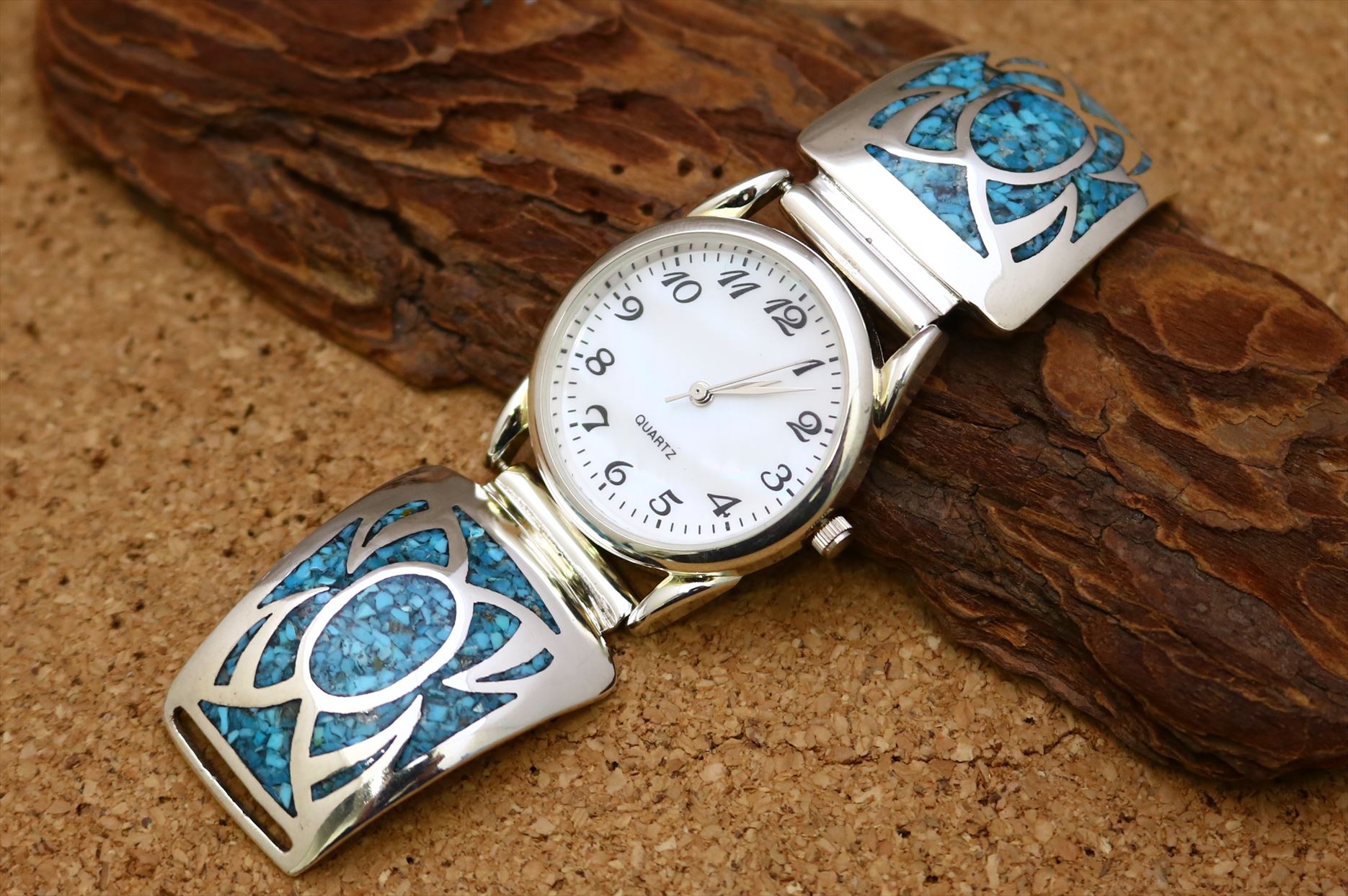 楽天市場】インディアンジュエリー ナバホ族 ターコイズ チップ