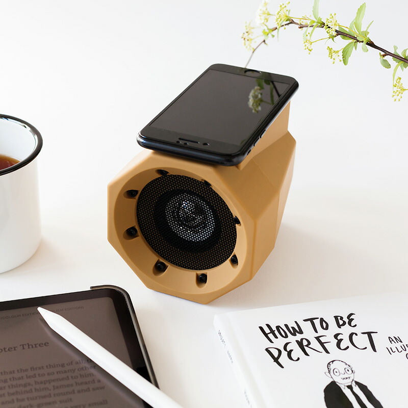 楽天市場】置くだけ スピーカー スマートフォン FLUX SPEAKER 大音量