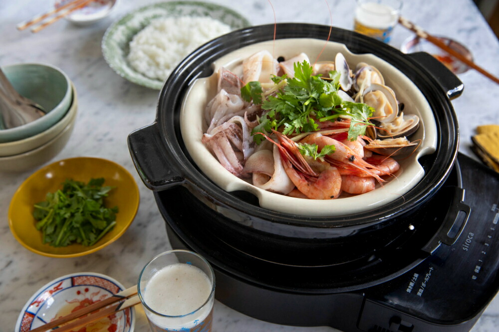 楽天市場】【シロカ公式】siroca おうちいろり SQ-D151（土鍋なし） SQ