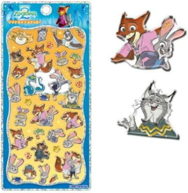 楽天市場】ズートピア ディズニーキャラクター プチドロップシール