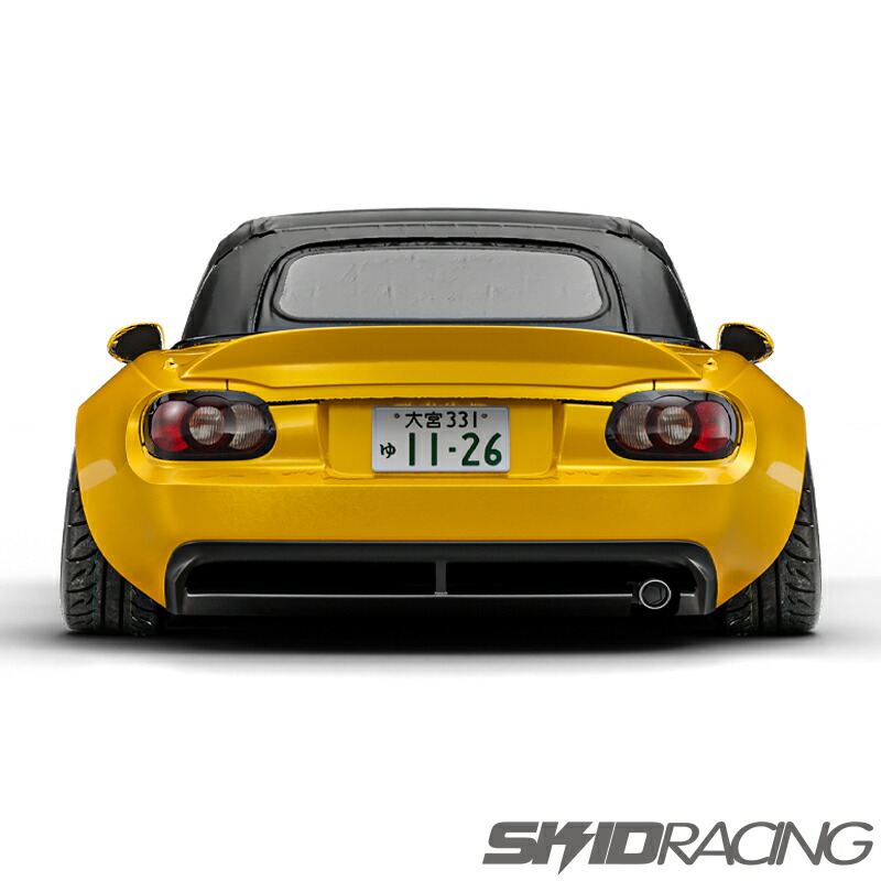 楽天市場】NB ロードスター リア ダックテール スキッドレーシング