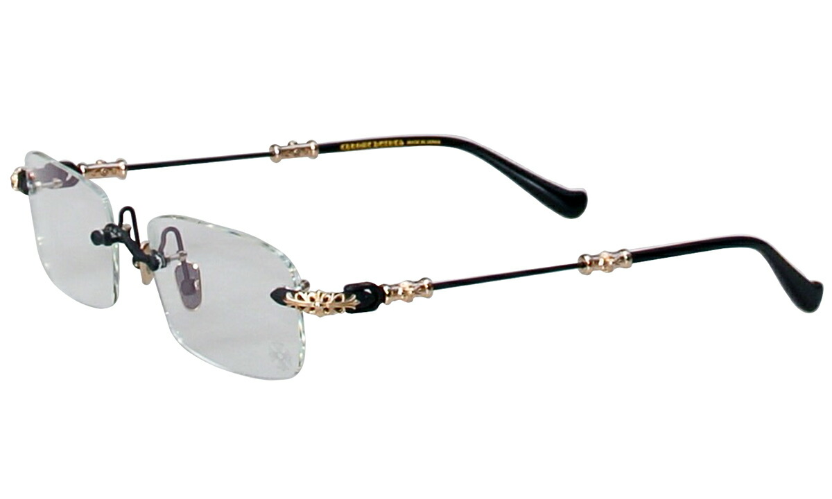 楽天市場】CHROME HEARTS PILLS III MATTE BLACK 18K GOLD PLATED 55