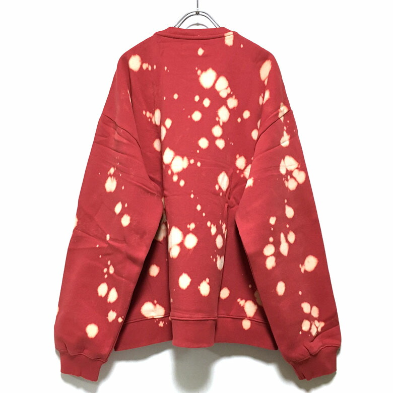 楽天市場】ブリーチ抜染 オーバーサイズ スウェット 長袖 裏起毛