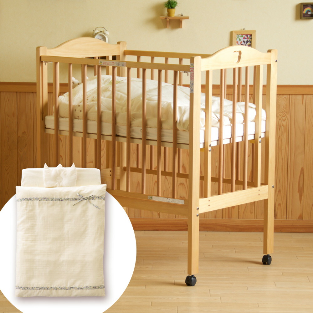 楽天市場】日本製 ベビーベッド 「NEWファンシーミニ」 ミニサイズ