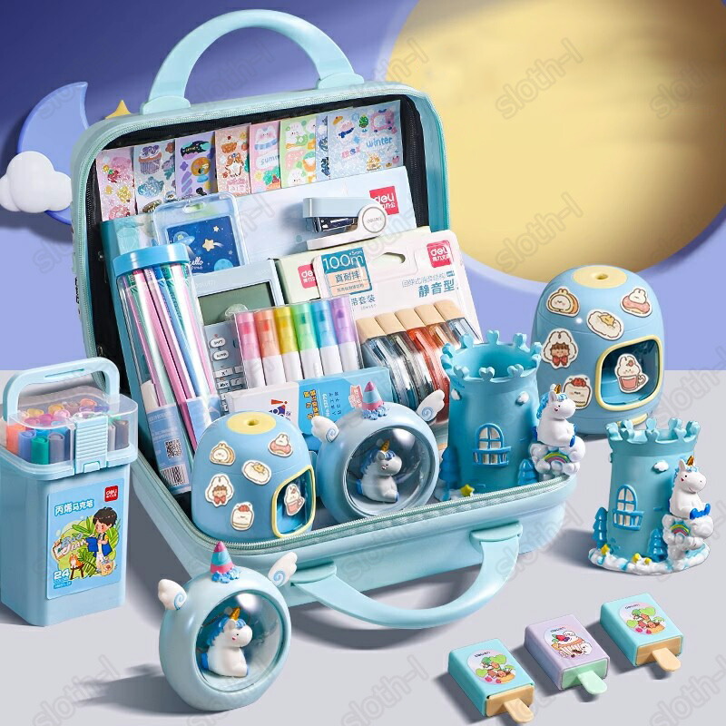 楽天市場】【改良版】超豪華な文房具セット 携帯便利 収納ケース付き