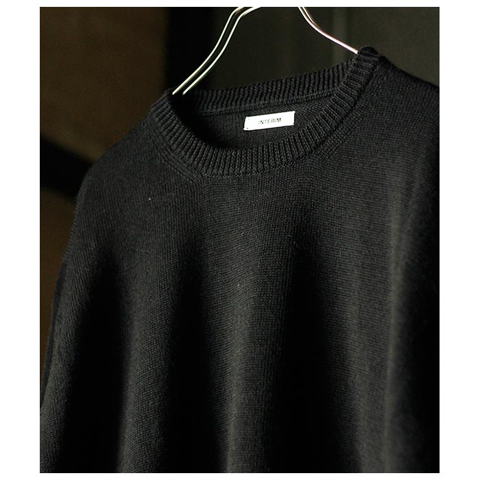 楽天市場】インテリム INTERIM ウール アルパカ 7ゲージ クルーネック
