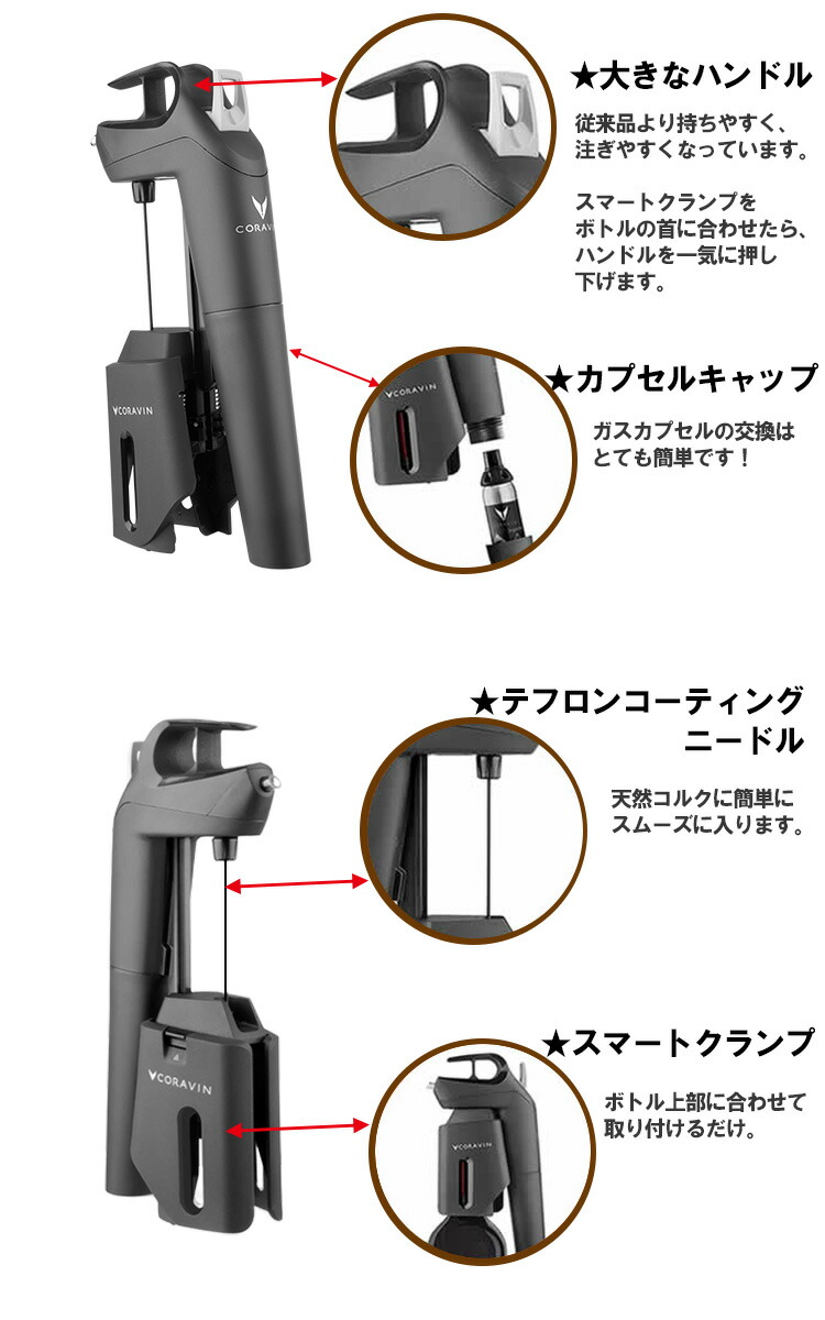 楽天市場】CORAVIN コラヴァン Timelessモデル3+ （特許技術 ワインの