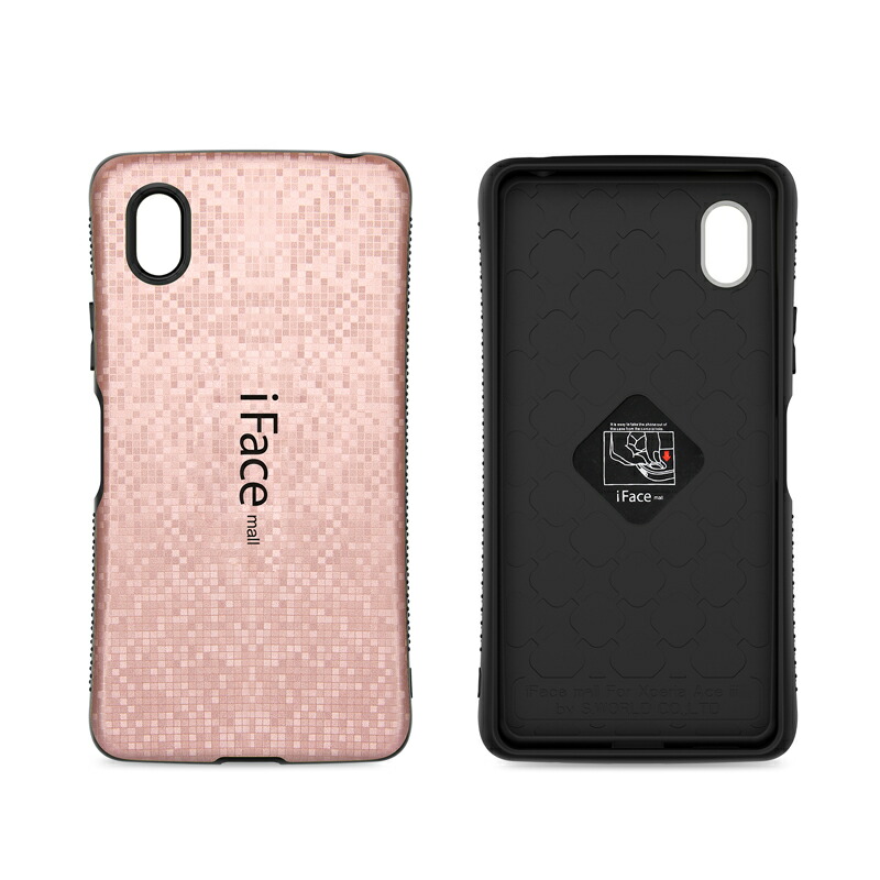 楽天市場】【モザイク版】 iFace mall ケース 【2.5D強化ガラス