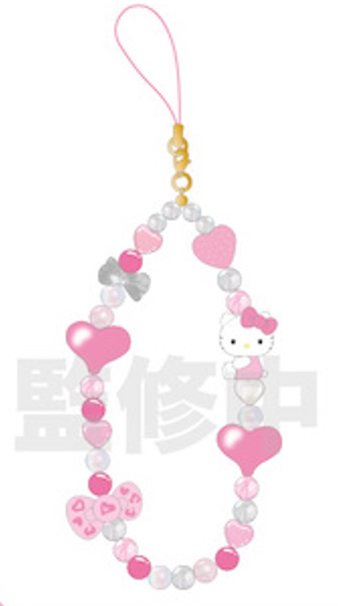 新品未開封】GO!GO！GIRLSハローキティ レコードプレーヤーストラップ