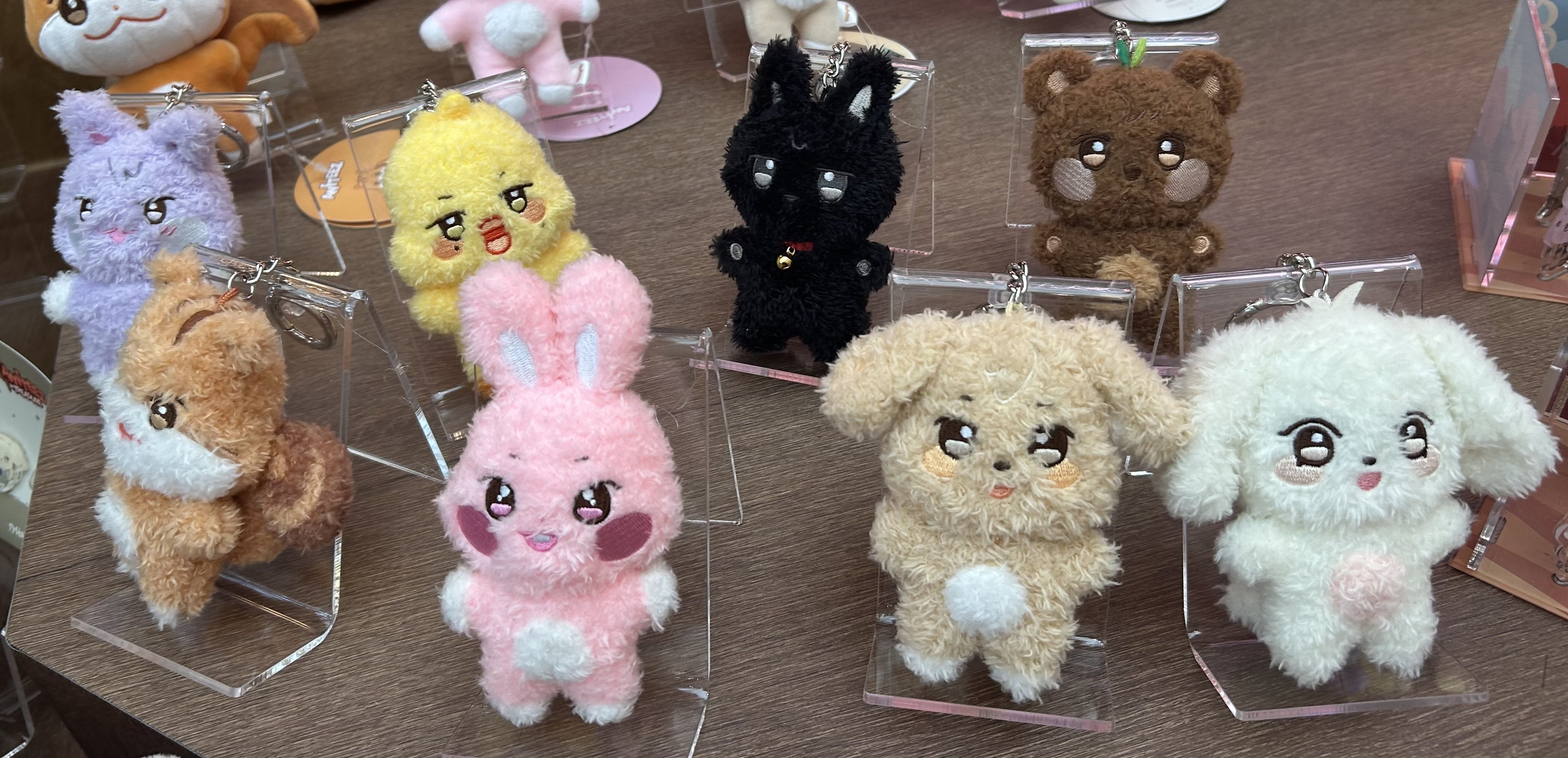 新品】MGA LIVE in SEOUL ✨ぬいぐるみプラッシュキーリング Mrs Green