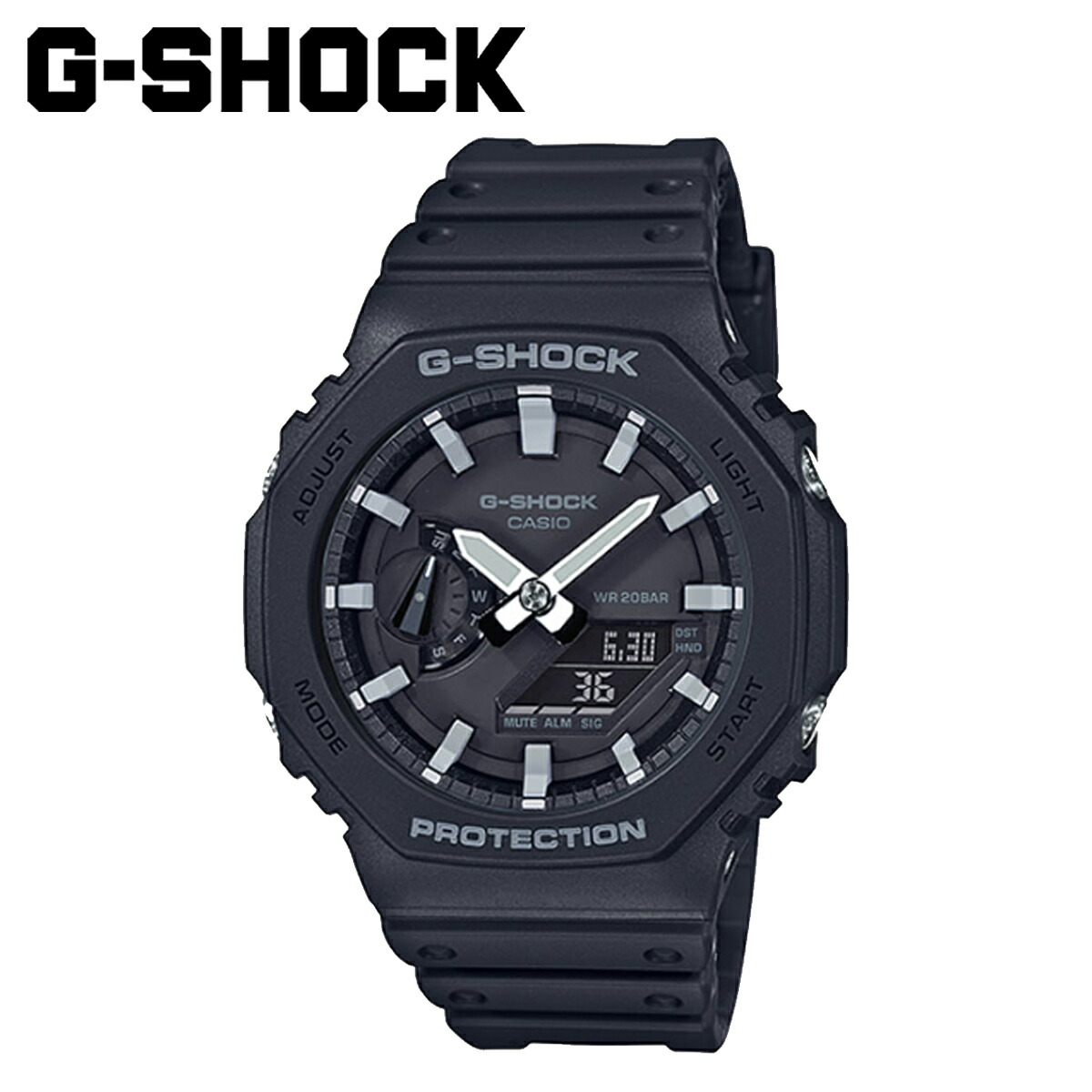 楽天市場】カシオ CASIO G-SHOCK 腕時計 GA-2100-1AJF 防水 ジー