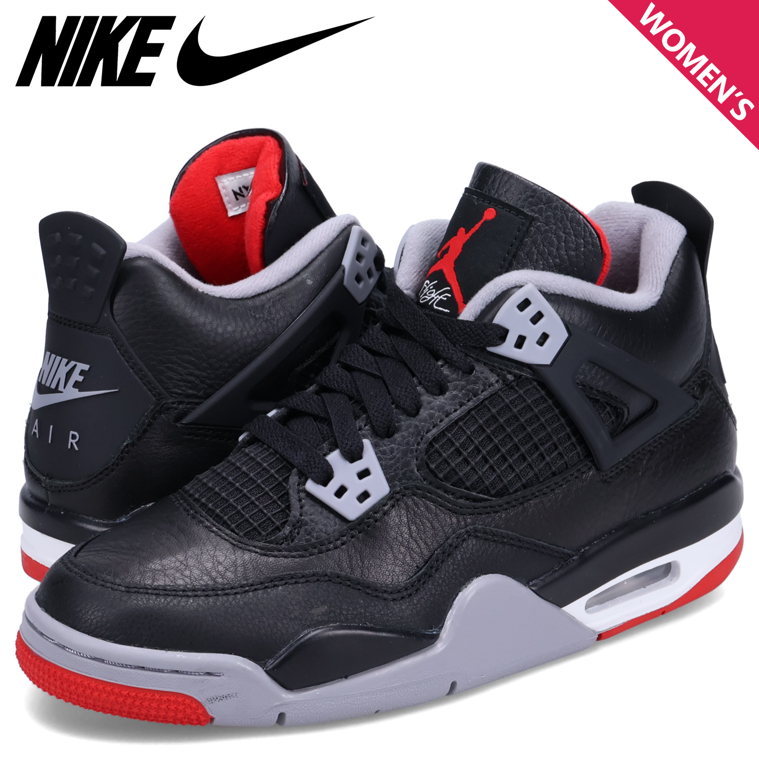 楽天市場】AIR JORDAN 4 RETRO（レディース靴｜靴）の通販