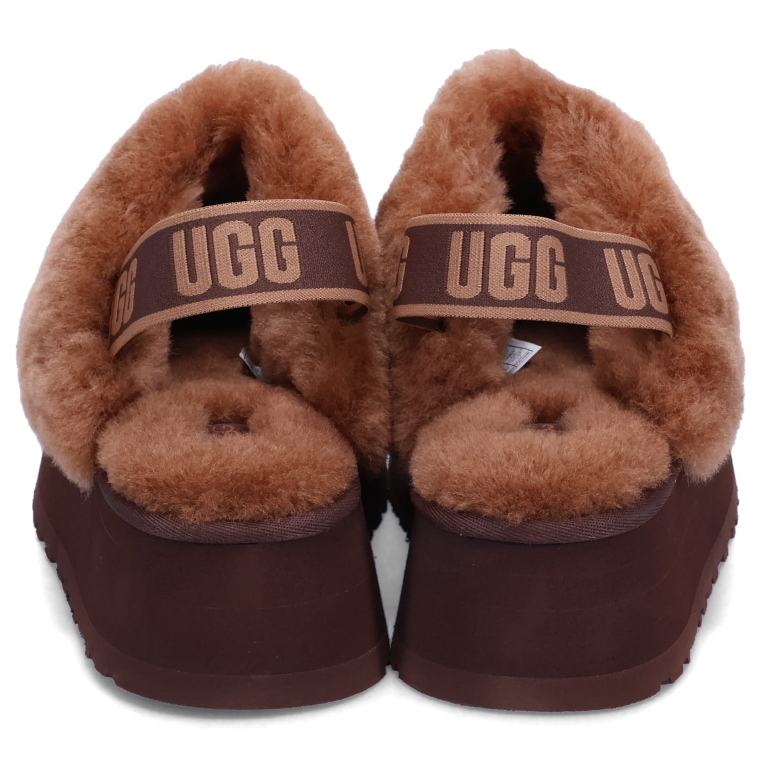 楽天市場】UGG アグ サンダル ファー ファンケット レディース 厚底