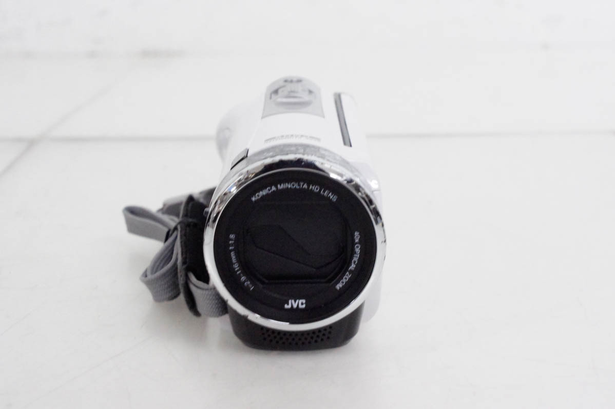 動作確認済み❗】JVC GZ-HM390 ビデオカメラ ホワイト Yahoo