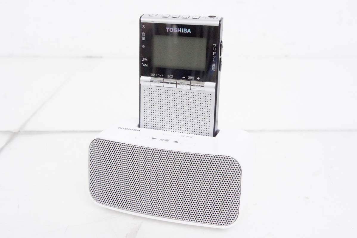楽天市場】東芝 スピーカー付きポケットラジオ TY-SPR8 TOSHIBA は