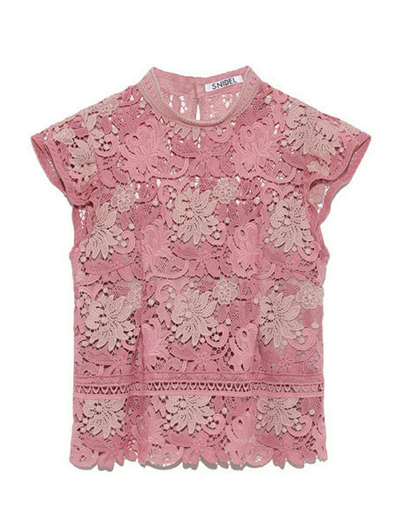 楽天市場】レースフリルブラウス SNIDEL スナイデル トップス シャツ