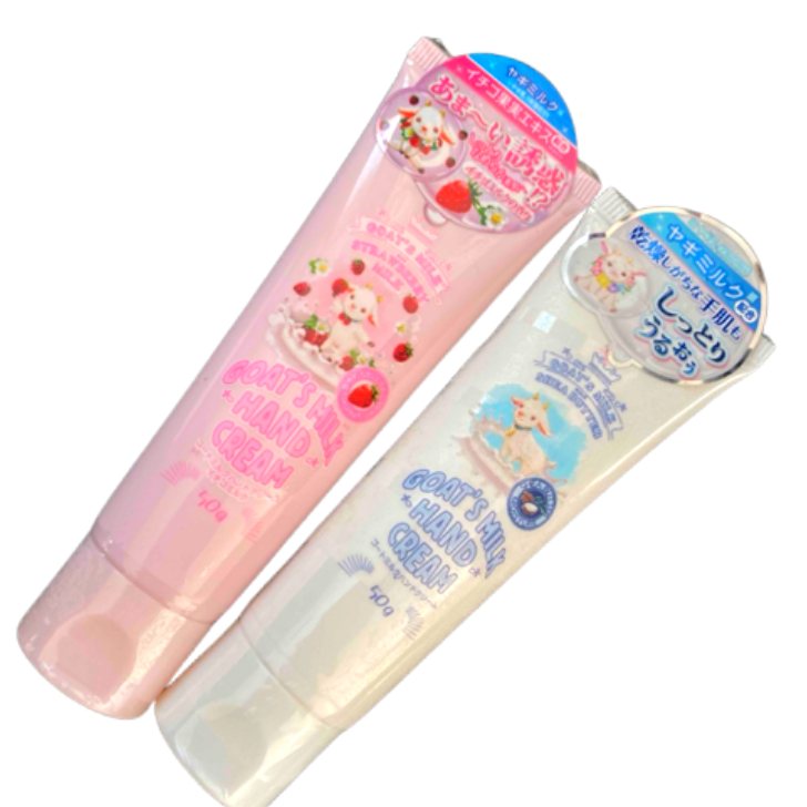 楽天市場】ゴートミルク ハンドクリーム イチゴミルク ベビーパウダー