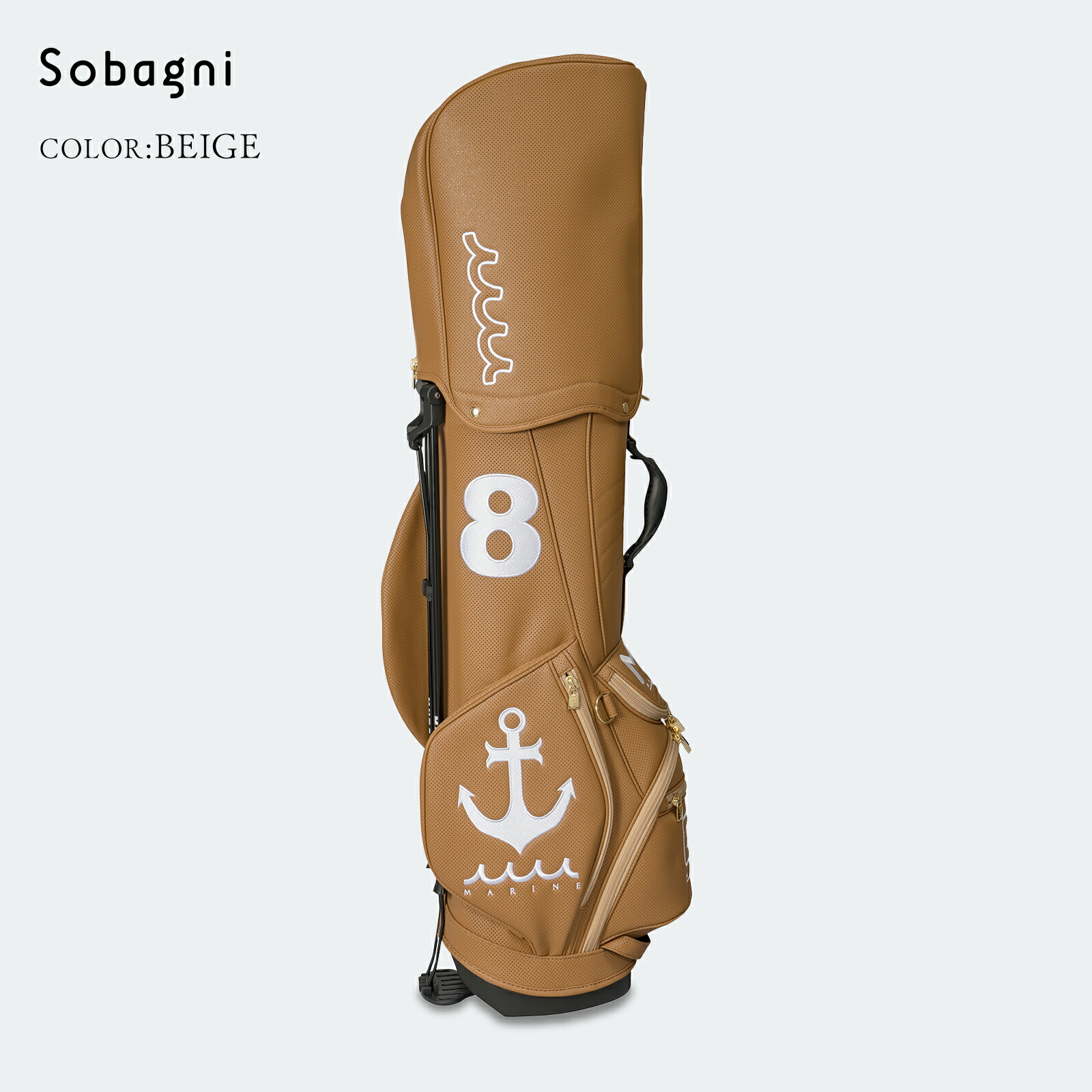 楽天市場】【muta パンチングエシカルレザー25SS キャディバッグ