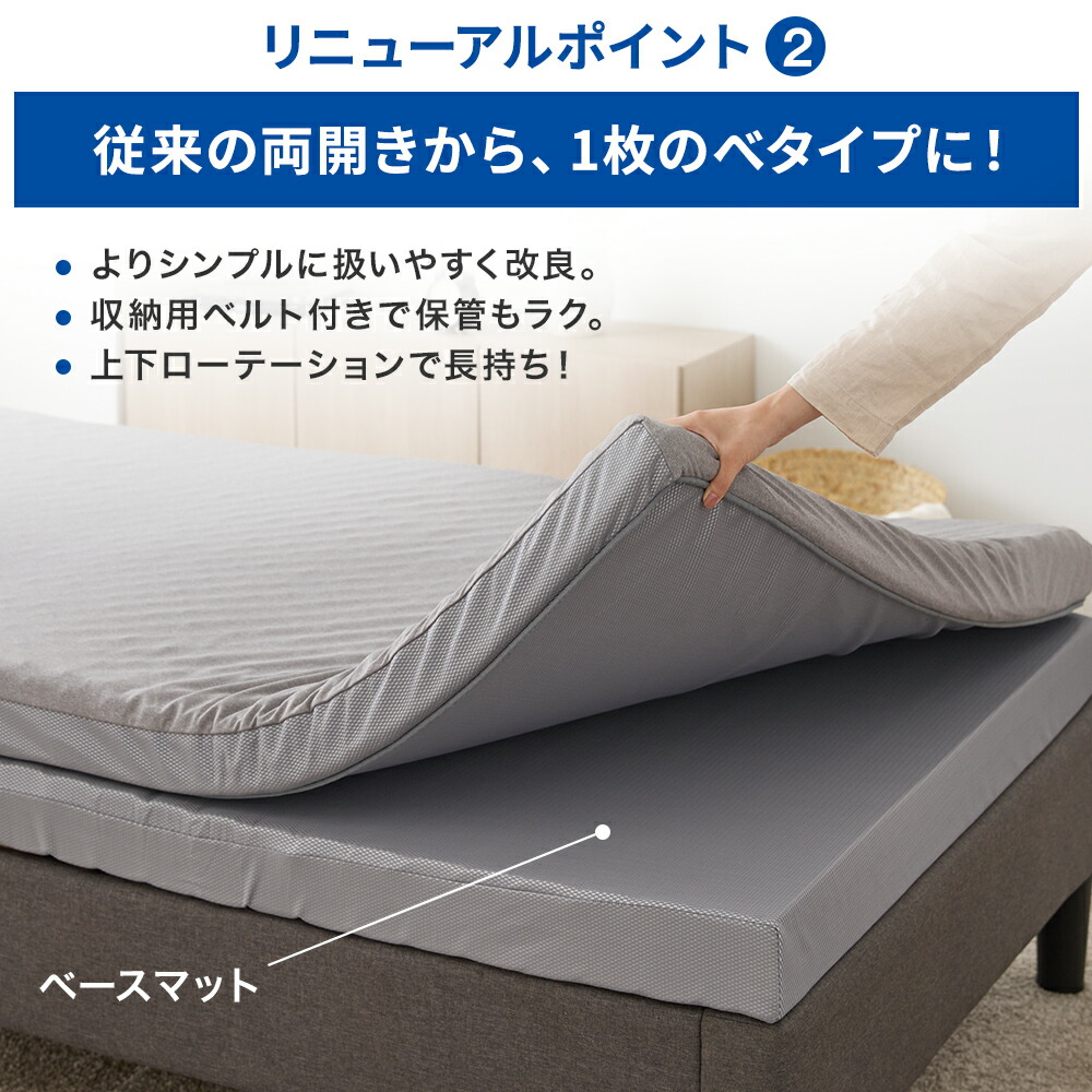 楽天市場】【P10倍 ※2/25迄】昭和西川公式 ムアツ ベースマット