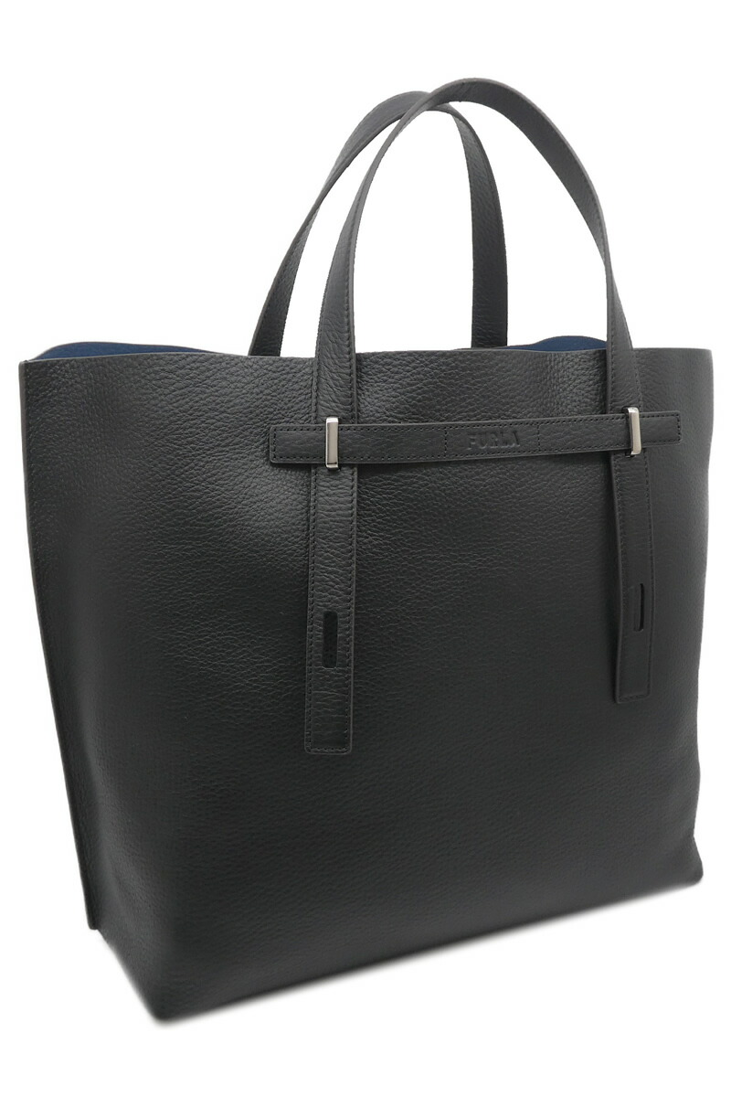 楽天市場】フルラ FURLA MAN GIOVEトートバッグ Xl NERO+BLU JAY int