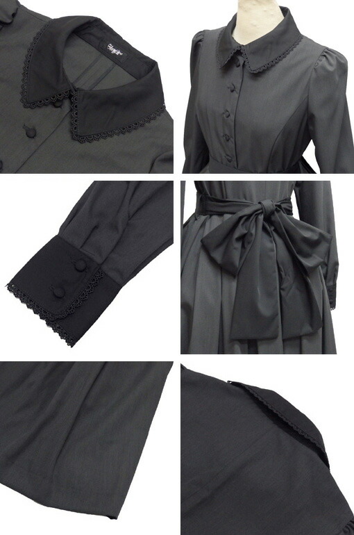 楽天市場】Sheglitシェグリット クラシカル タックワンピースSH374090